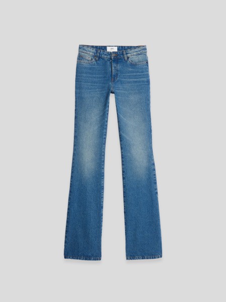 Bootcut Jeans - blue wash