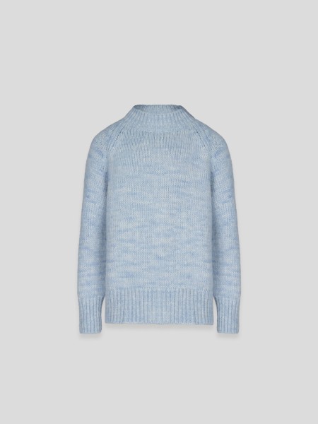 Botanical Dye Sweater - light blue