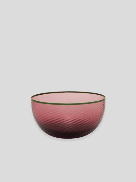 Salon Murano Glass Bowl - purple