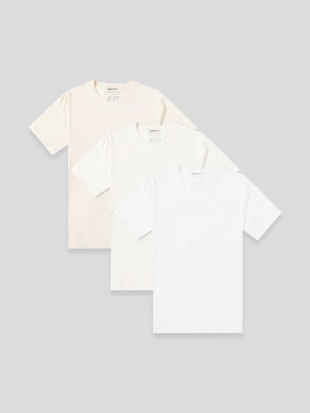 T-Shirt 3 Pack - multi white