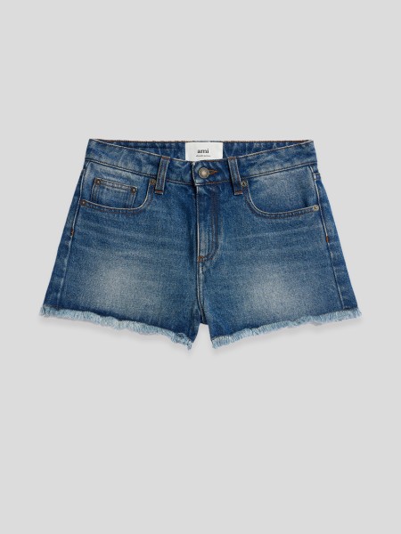 Denim Mini Shorts - blue wash